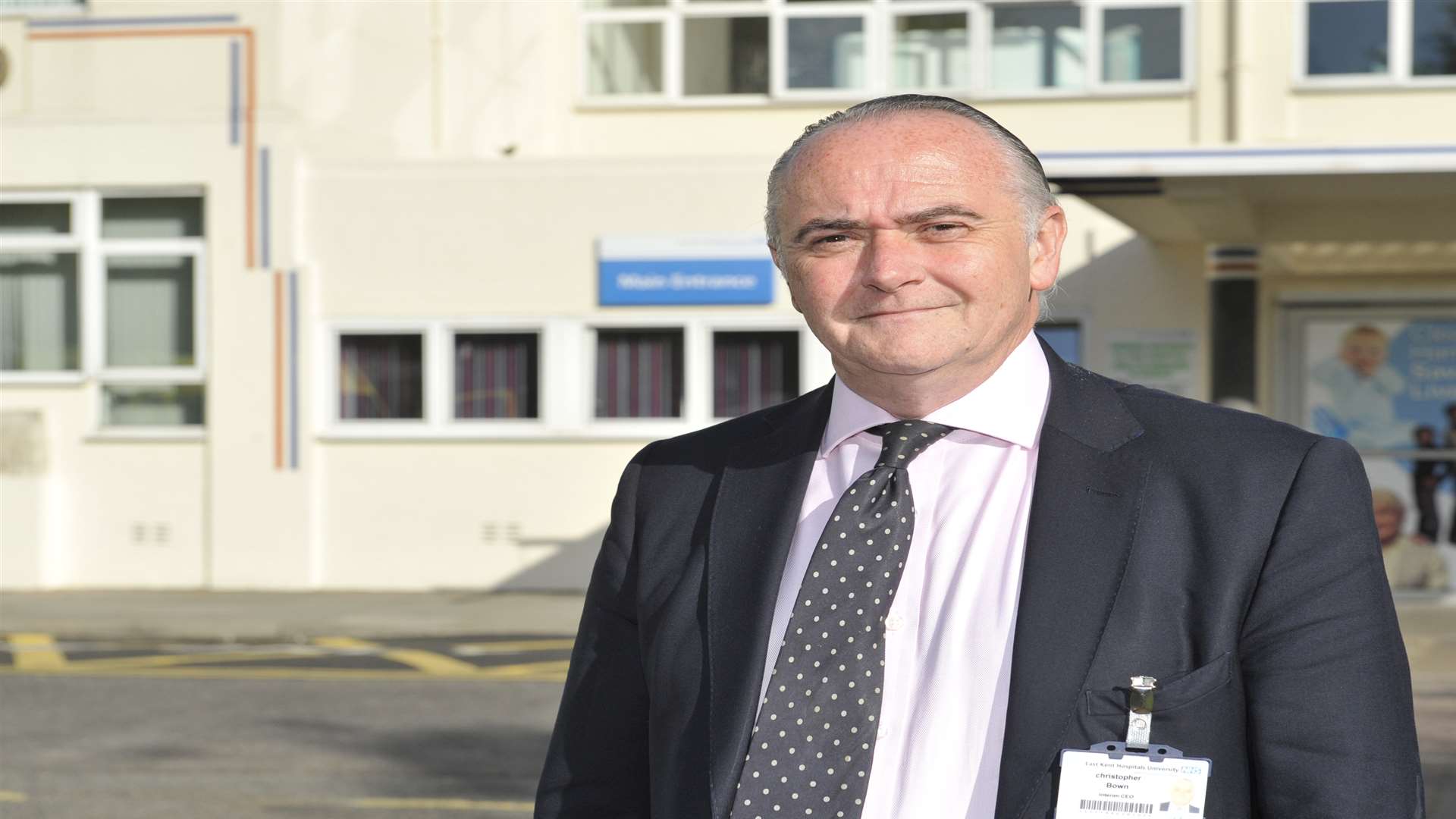 Kent and Canterbury Hospital chief executive Chris Bown. Picture: Tony Flashman