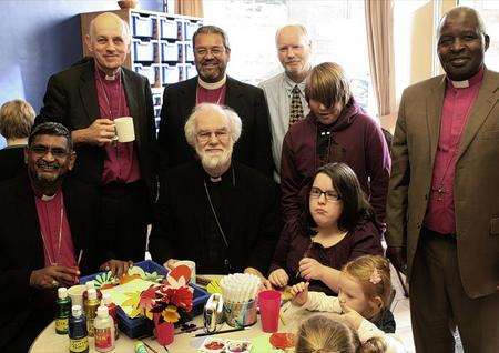 Archbishops visit Cross-Links