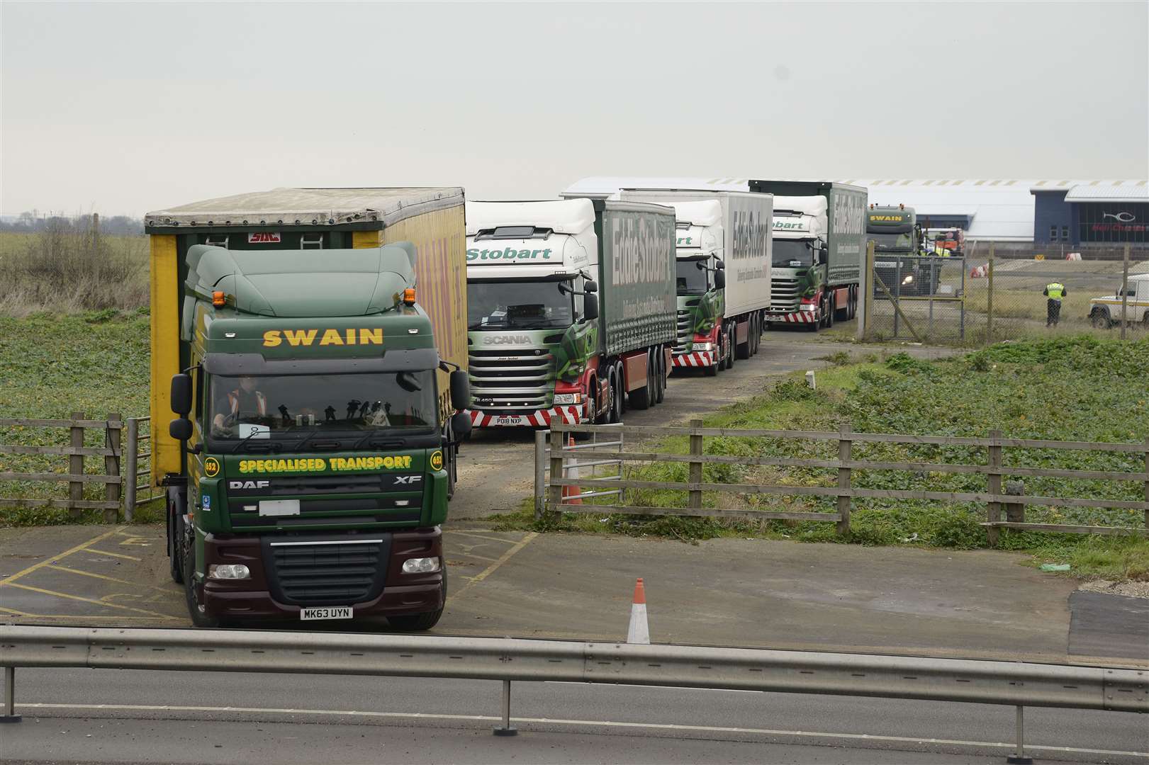 The permits will give local lorries priority. Picture: Paul Amos.