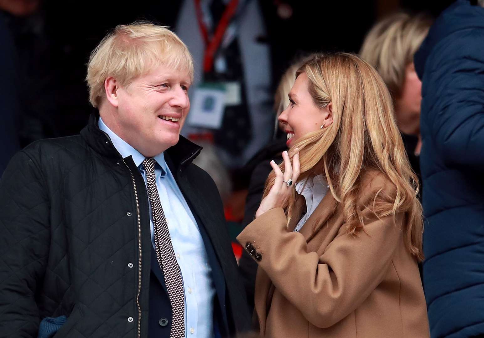 Boris Johnson has denied he tried to stop the inquiry after a friend of his fiancee Carrie Symonds was implicated (Adam Davy/PA)