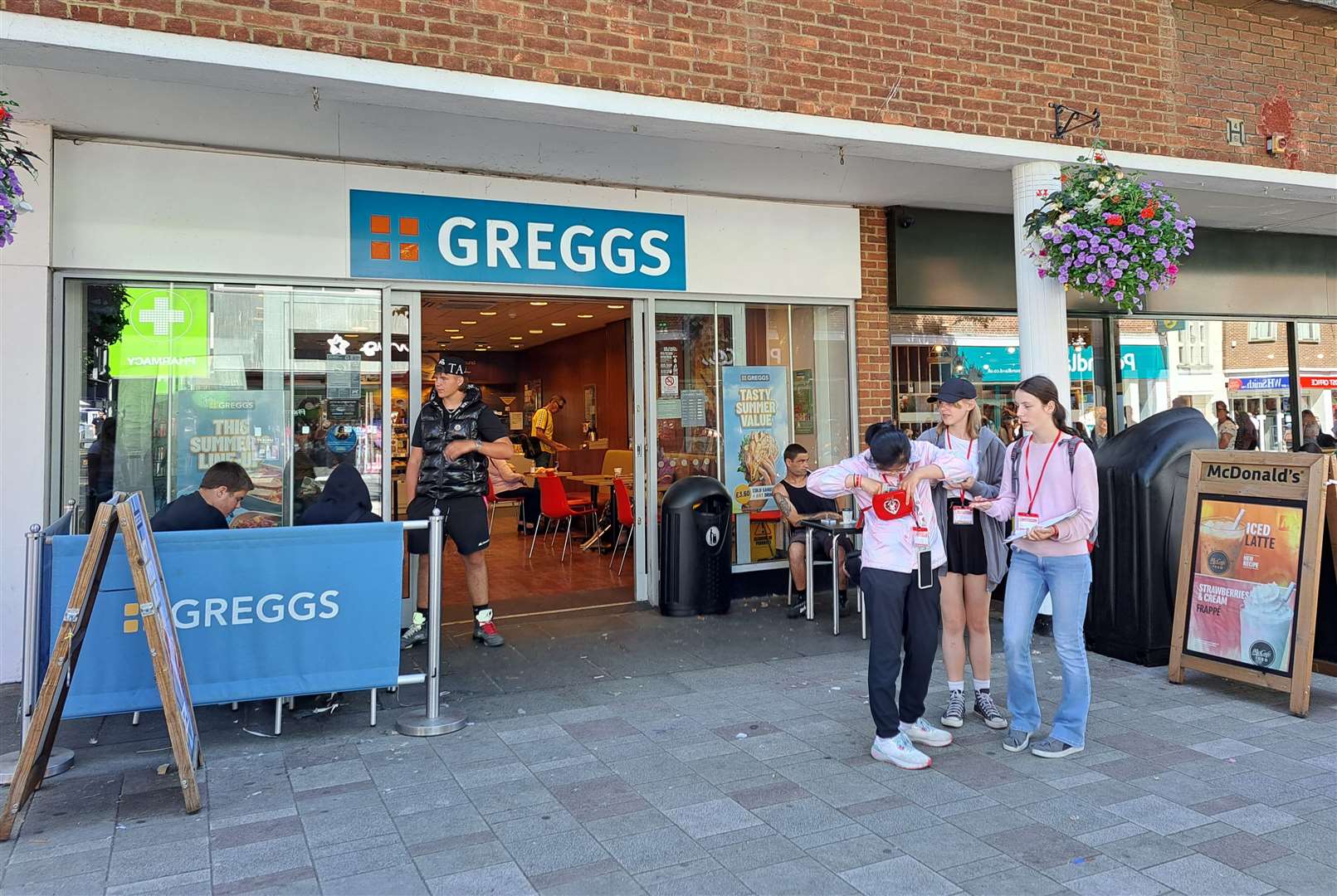 Greggs in St George’s Street, Canterbury, which could have been the first in the UK to be open 24 hours a day