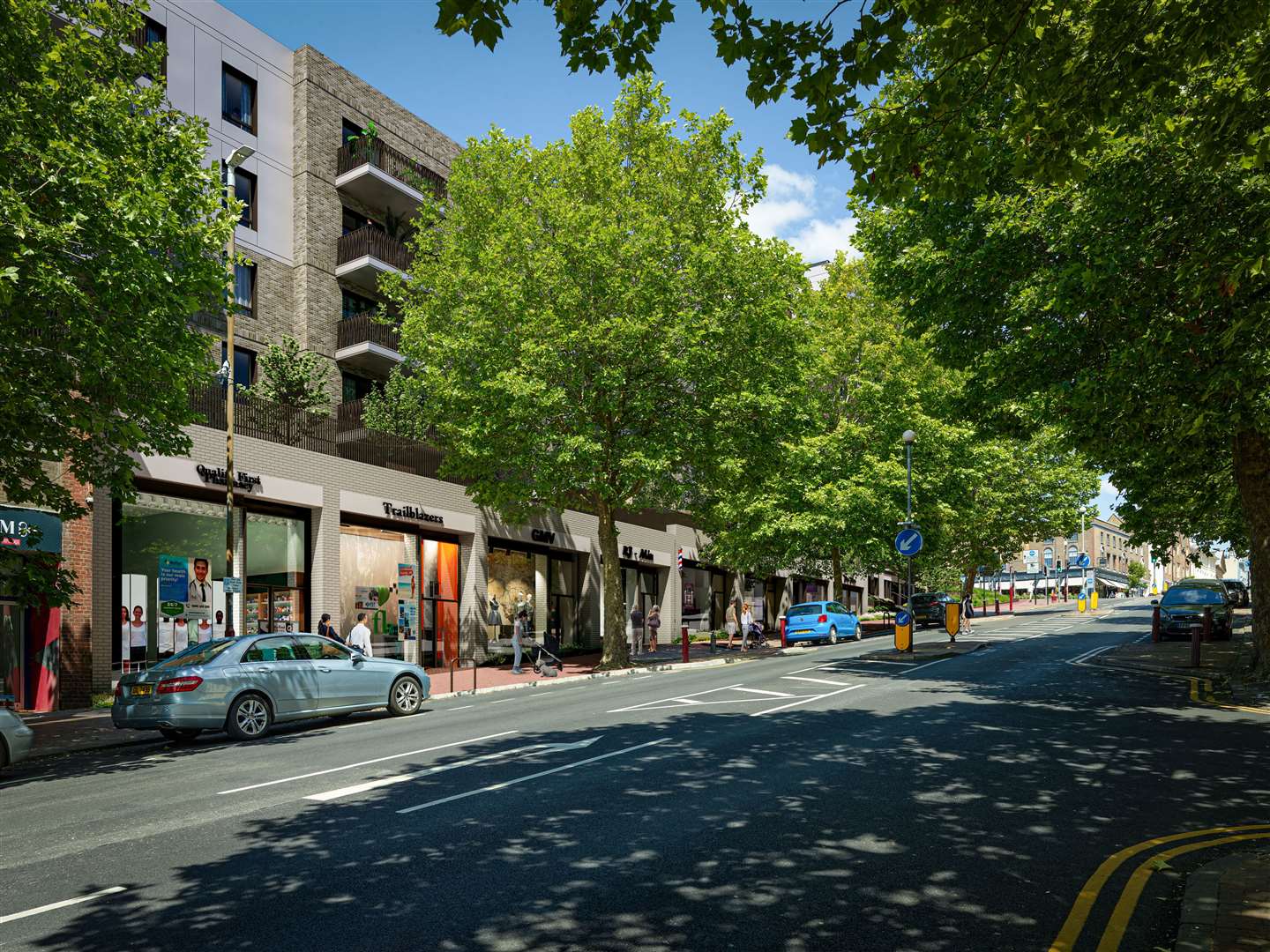 Nine new shops will be built if proposals are given the go ahead. Picture: RVG