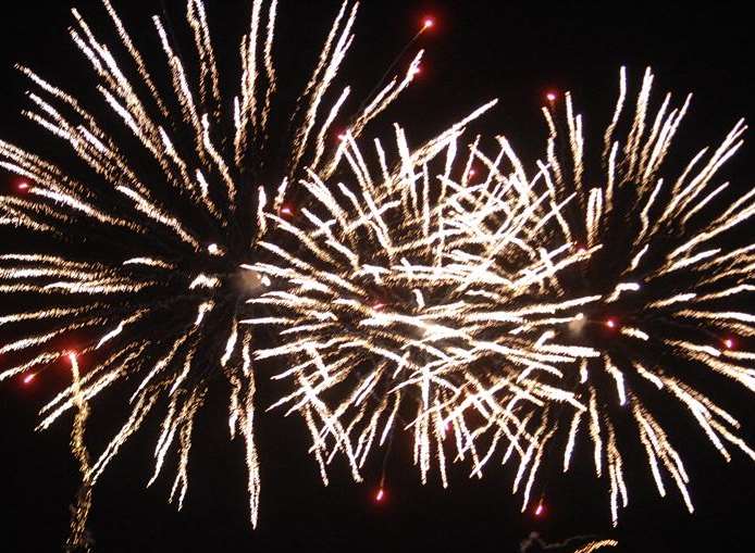 Fireworks. Stock image.