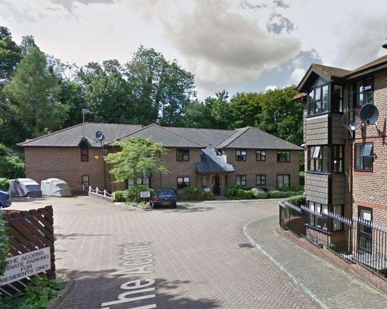 An elderly resident was rescued from a fire in The Acorns, Sevenoaks