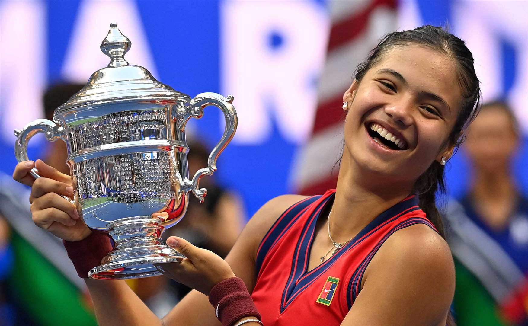 Teenager Emma Raducanu won the US Open final in September and is now up for 2021 Sports Personality of the Year. Picture: Paul Zimmer via www.imago-images.de/Imago/PA Images