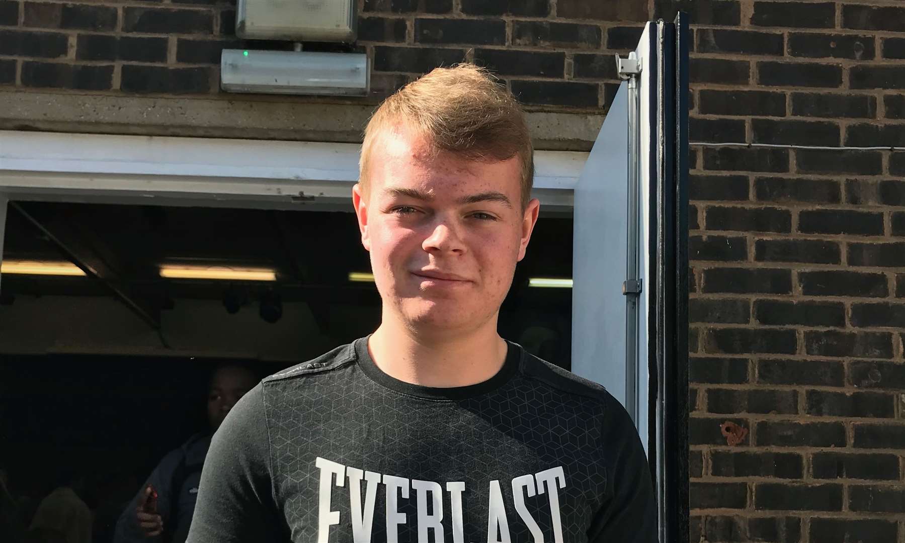 Calder Grant battled back, after being knocked down in an alleged hit-and-run, to finish his GCSEs