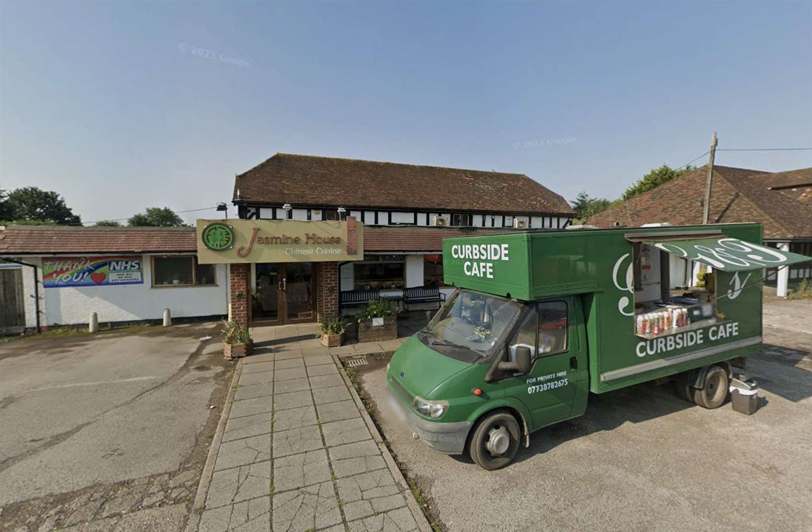 The former Little Chef in Charing is now Jasmine House Chinese Cuisine. Photo: Google