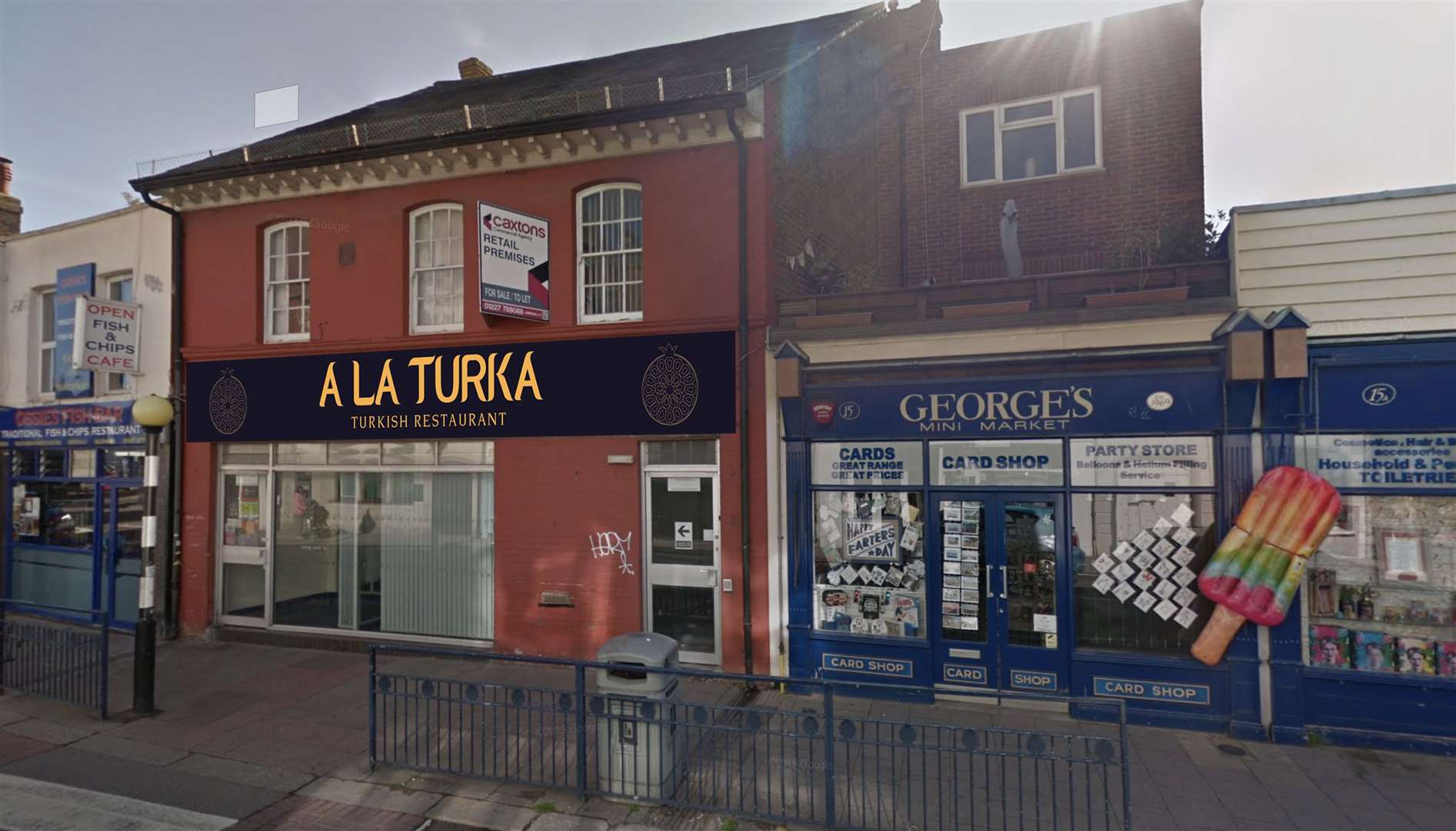 How the A La Turka restaurant is set to look in Whitstable