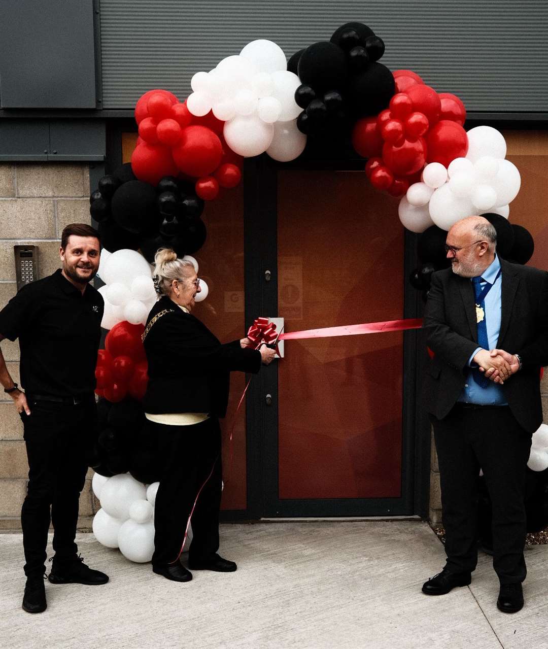Mayor Rosanna Currans and Dartford council leader Jeremy Kite opened the new facility on Friday. Photo: ARC-UK Ltd/ Sharp Mind Communications