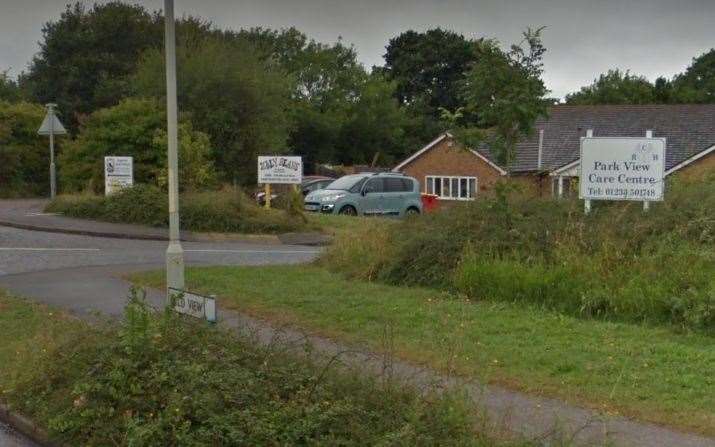 Park View Care Centre in Ashford was rated inadequate by CQC inspectors. Picture: Google