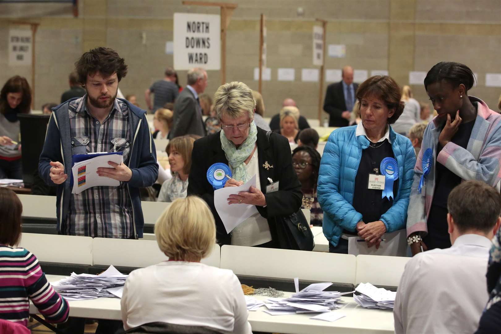 The election count is set to get under way today. Library picture