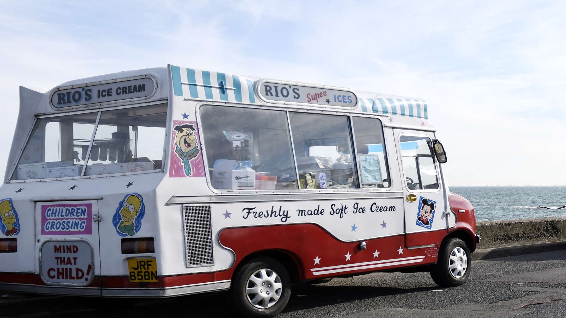 Shepway District Council has ordered Rio’s ice cream van to from its traditional pitch