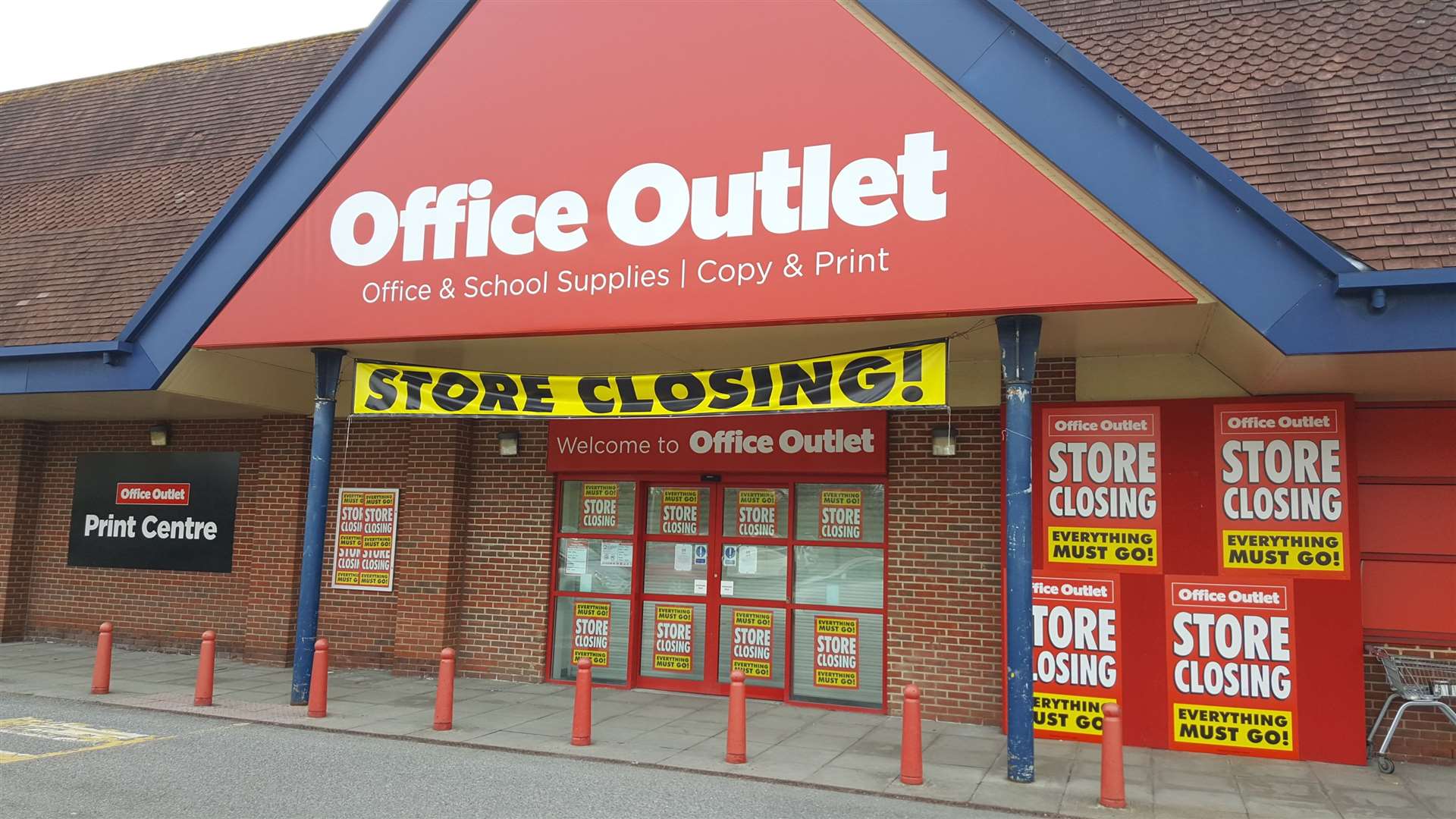 Office Outlet stores in Canterbury and Ashford to close down