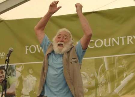 ENTHUSIASTIC: conservationist David Bellamy says there is "a green renaissance" happening at Fowlmead. Picture: Matt McArdle