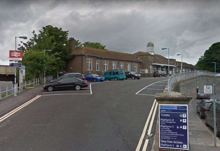 The commuter was travelling from Broadstairs train station. Picture: Google Street View
