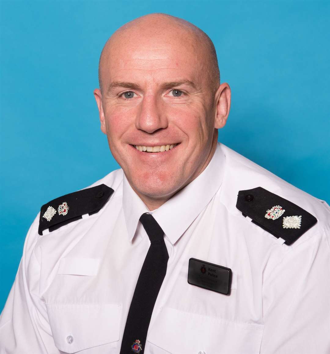 Detective Chief Superintendent Andrew Pritchard. Image from Kent Police