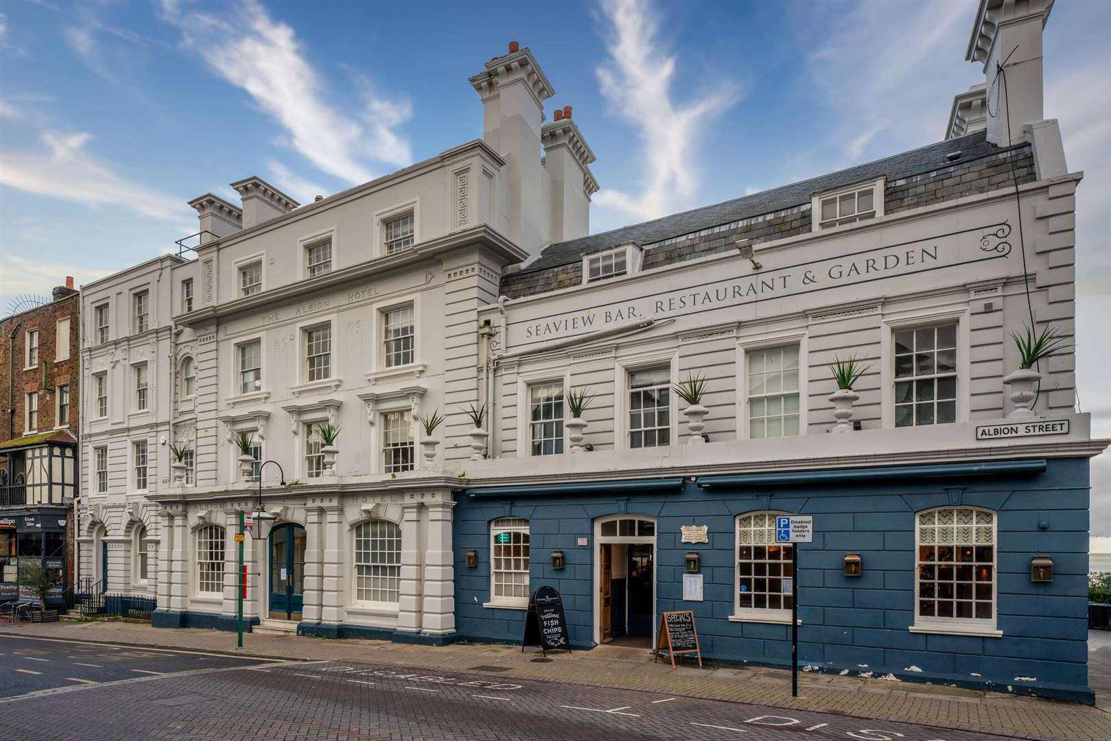 The Royal Albion Hotel in Broadstairs has undergone a £500,000 refurbishment. Picture: Shepherd Neame