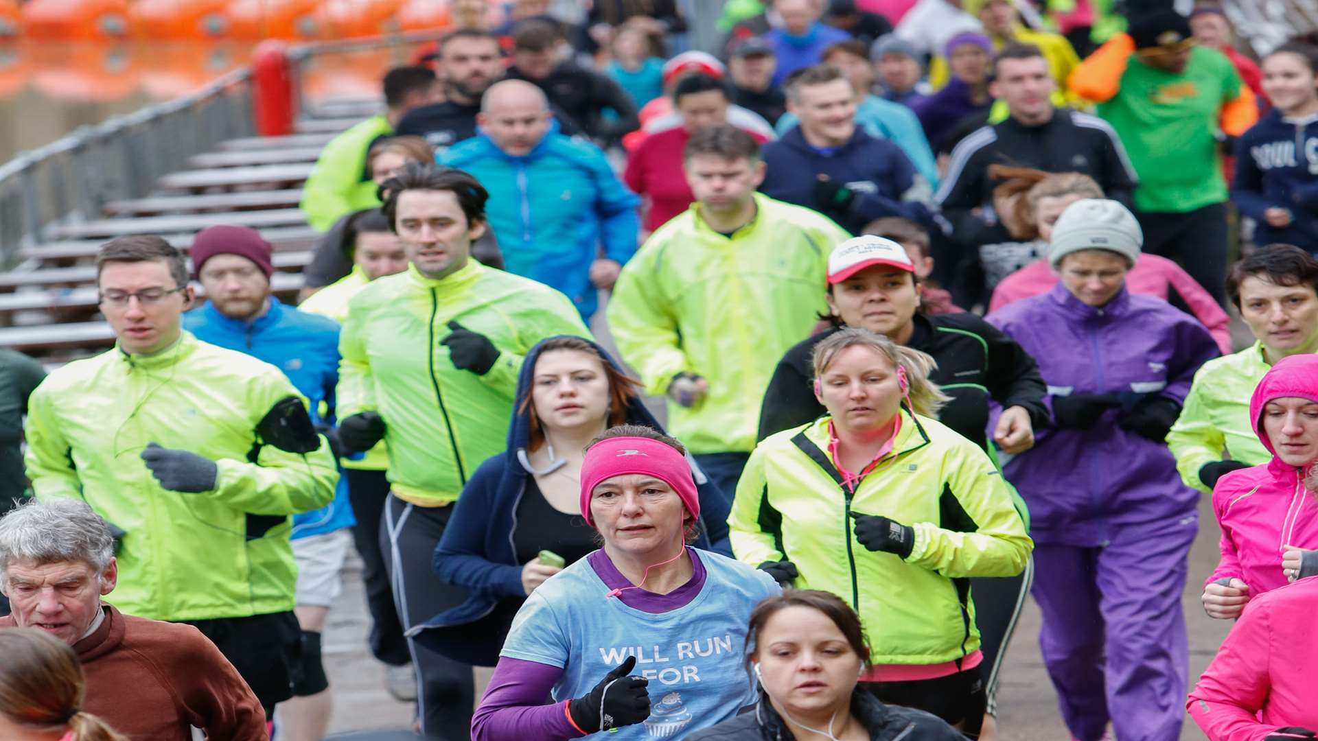 Hundreds of runners take part every weekend