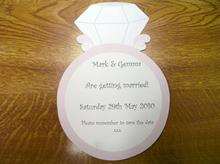 The wedding invitation received by Bill Roberts