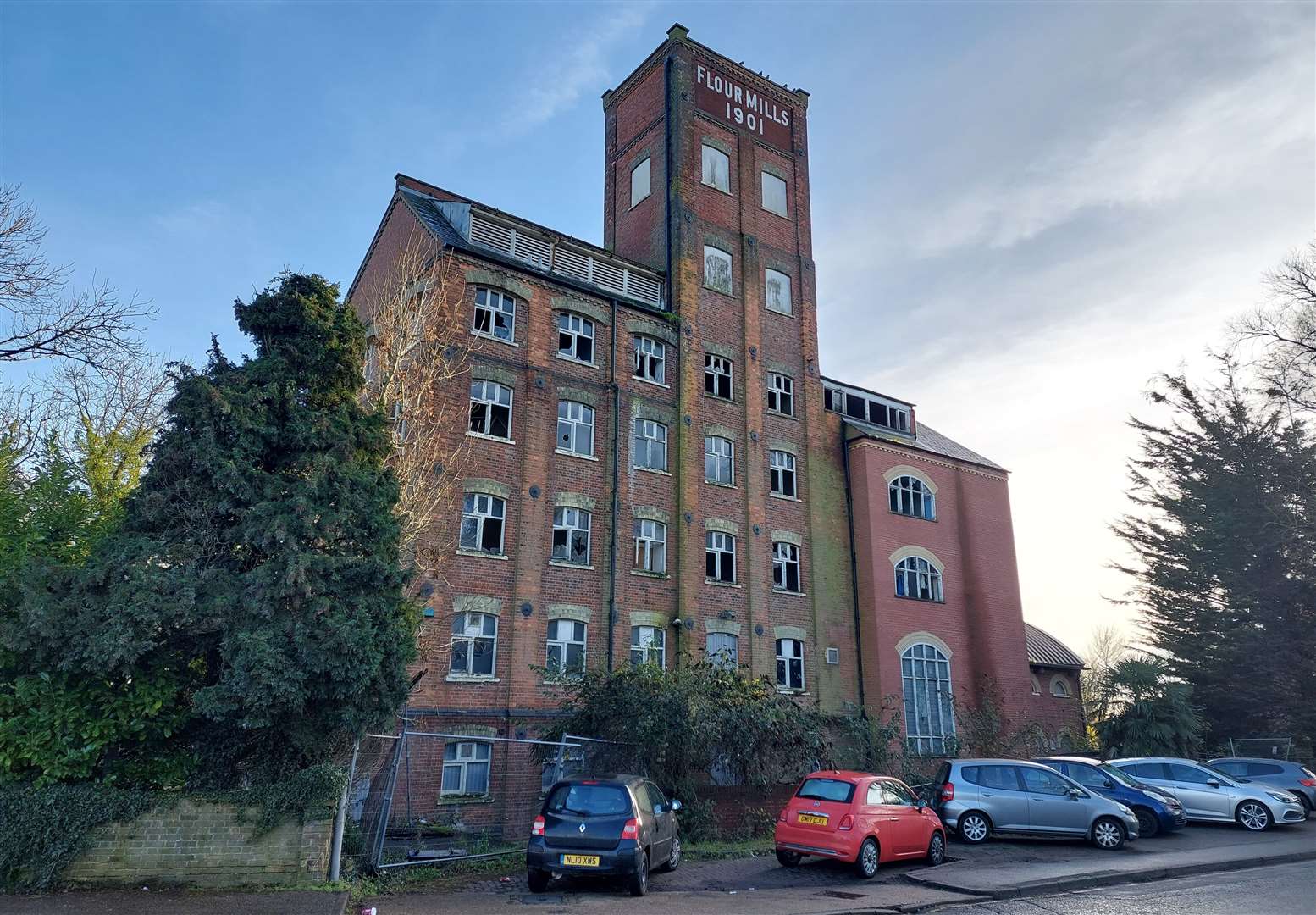 The former H.S Pledge and Sons mill in Ashford is owned by Oliver Davis