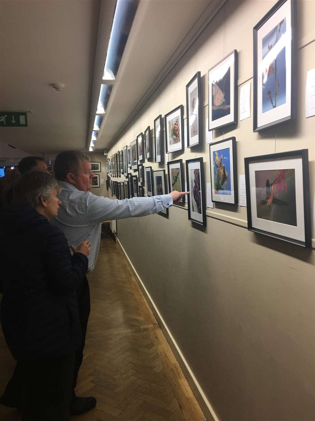 Richard's exhibition is being held at the Mick Jagger Centre, in Dartford, throughout April (8749386)