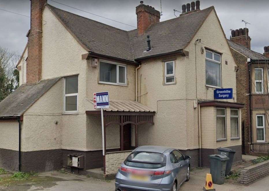 Greenhithe Surgery in London Road. Photo: Google
