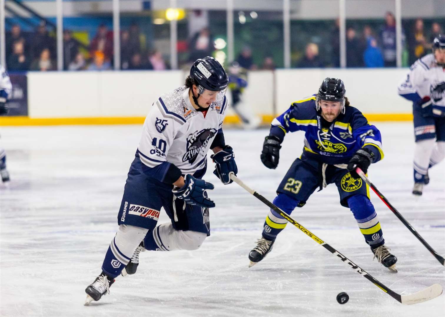 Defender Joe Stephenson in action for the Invicta Dynamos against Oxford City Stars Picture: David Trevallion