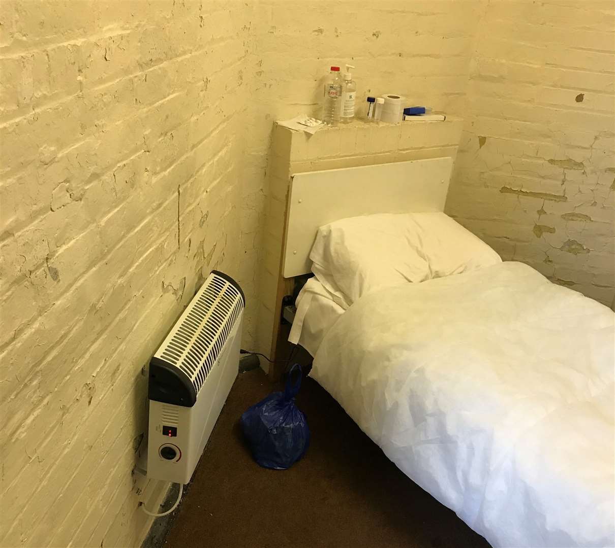 An 'isolation room' at the barracks. Picture: Independent Chief Inspector of Borders and Immigration