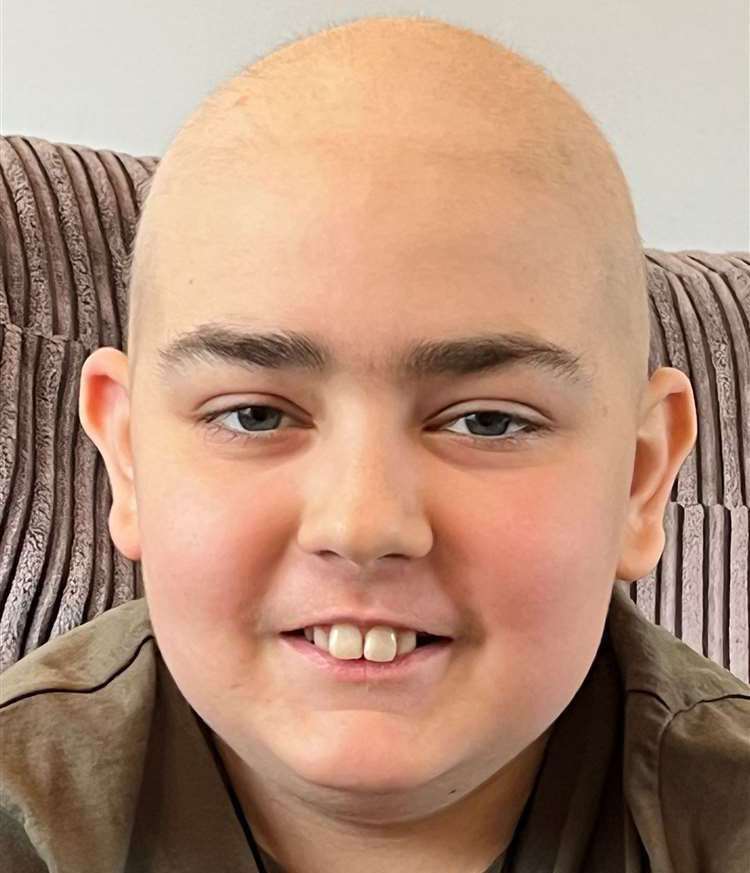 Louie Wilders had chemotherapy before his bone marrow transplant