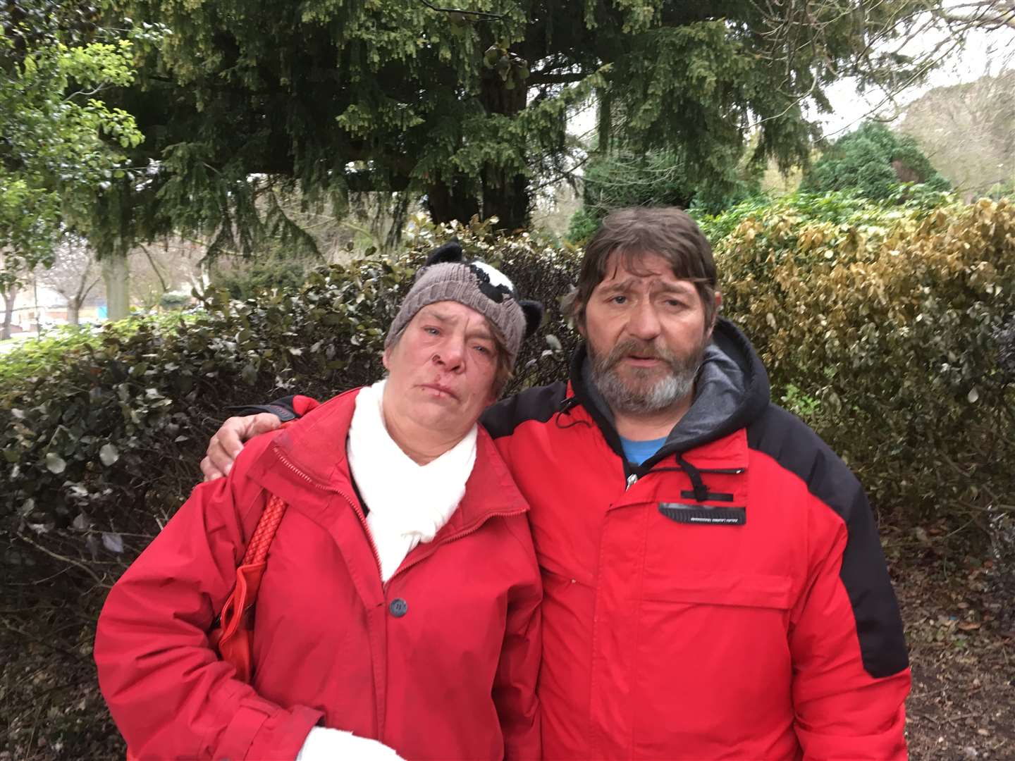 Rose Darke and Russell Whiteman were badly burned when their tent caught alight