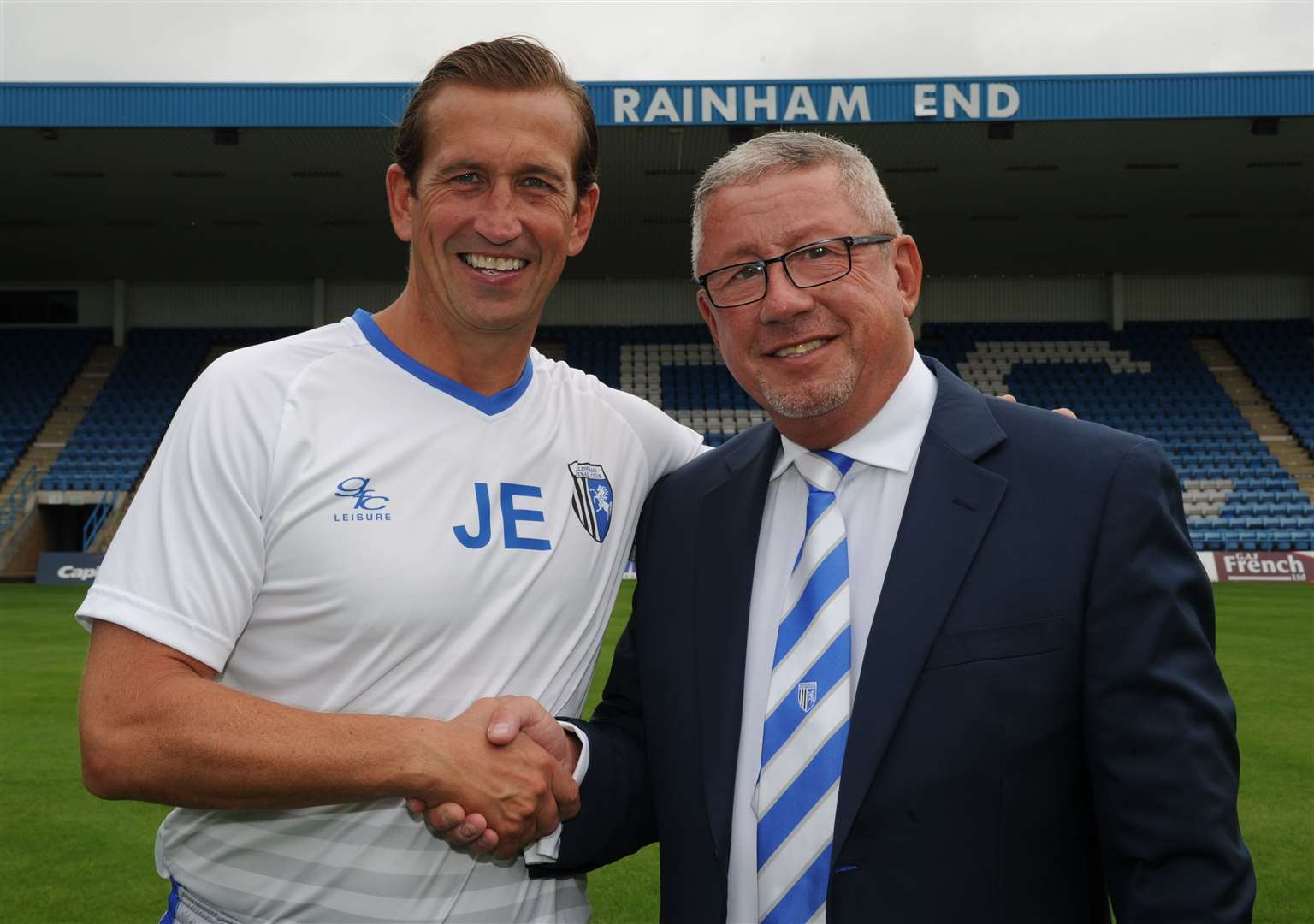 Justin Edinburgh was appointed in February 2015. Picture: Steve Crispe