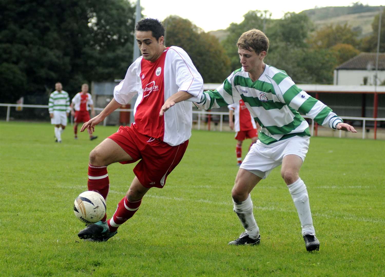 One of Hythe's summer recruits Gary Mickelborough Picture:Paul Amos