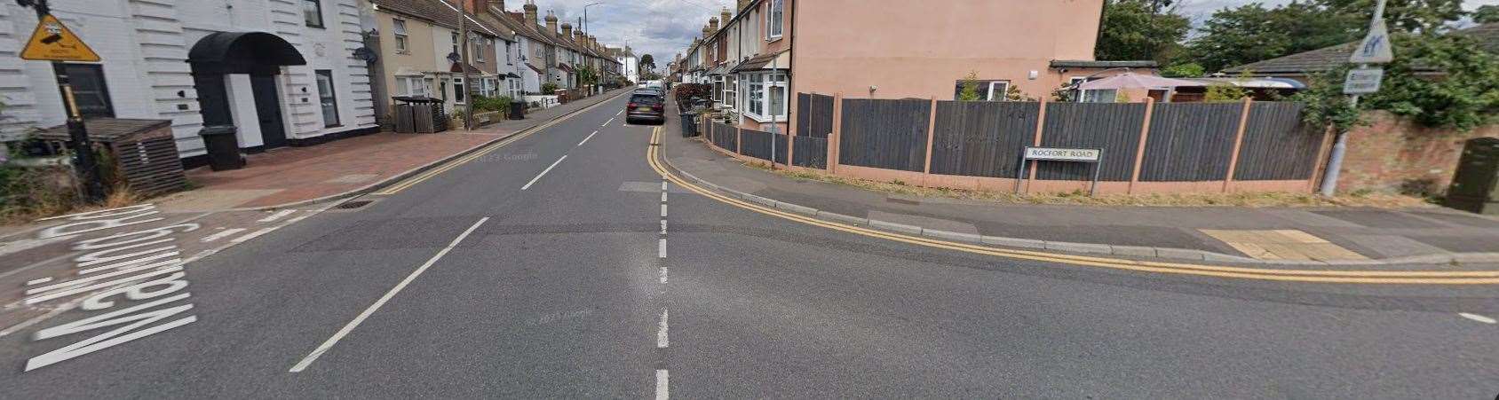 Part of the A228 in Snodland has been closed. Photo credit: Google Maps