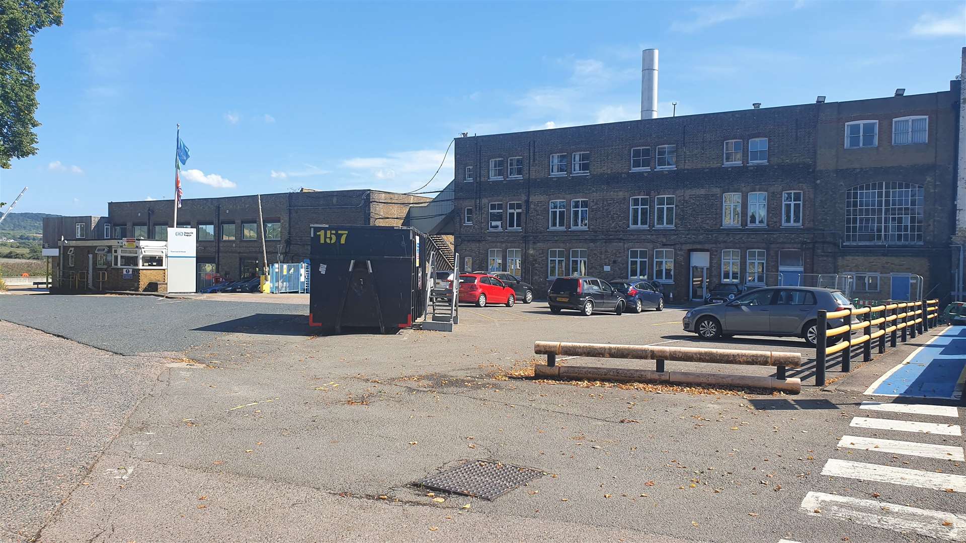 The paper mill where the Wheatsheaf and Papermill pubs once stood