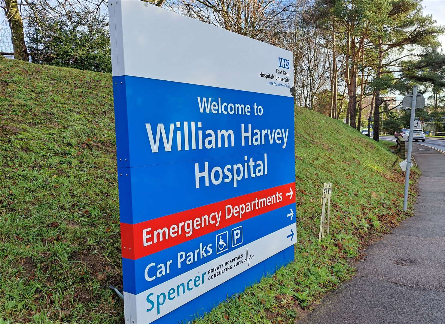 William Harvey Hospital in Ashford is one of East Kent’s maternity centres