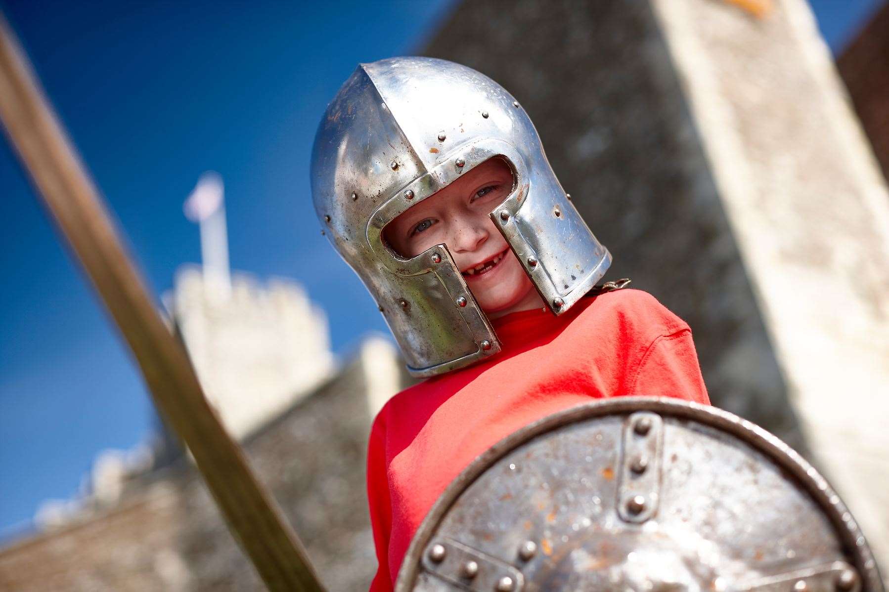 English Heritage have tips on how to dress for St George's Day