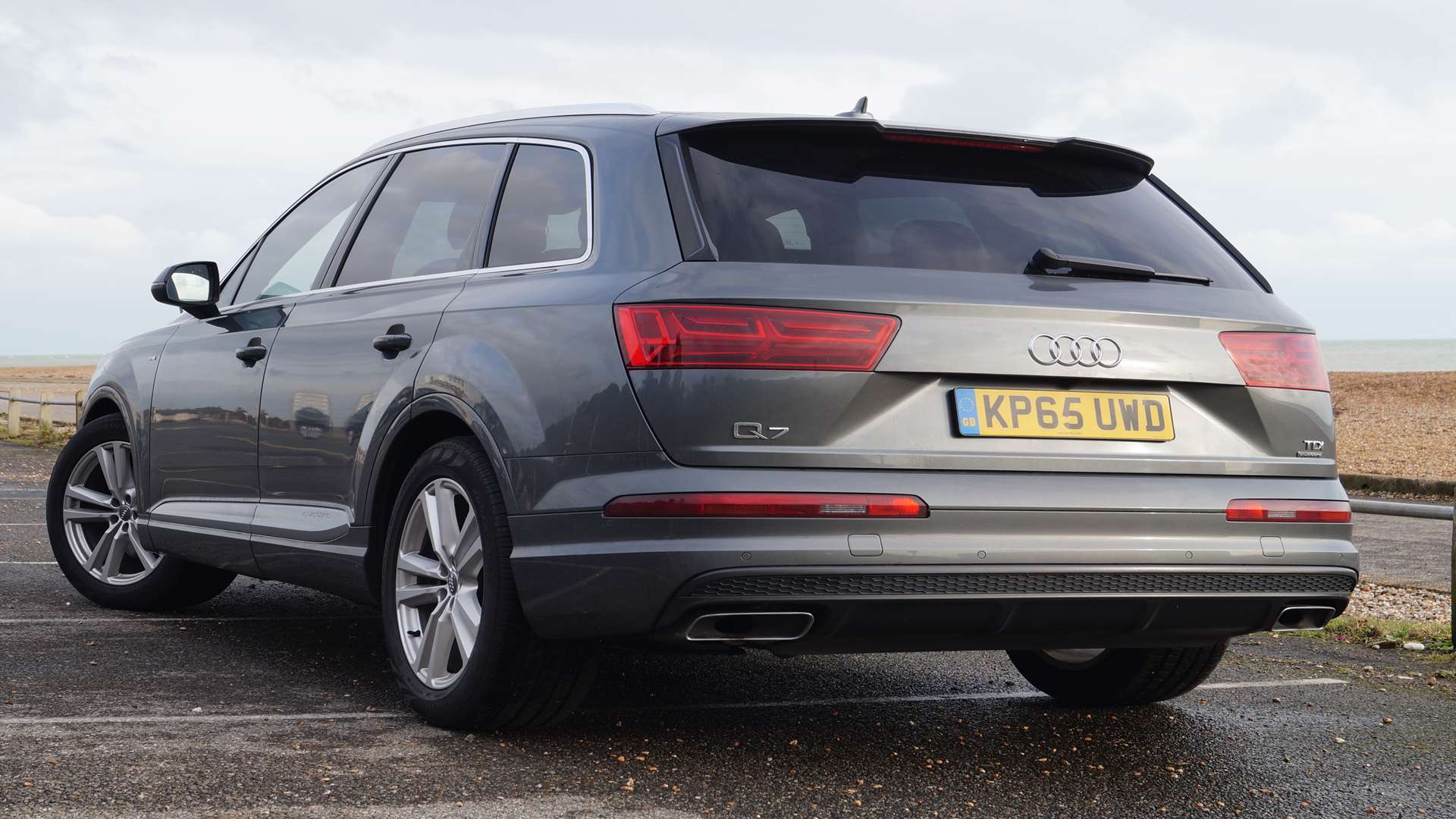 The rear styling is simple, unfussy