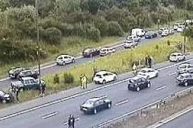 The crash on the A2 near Dartford