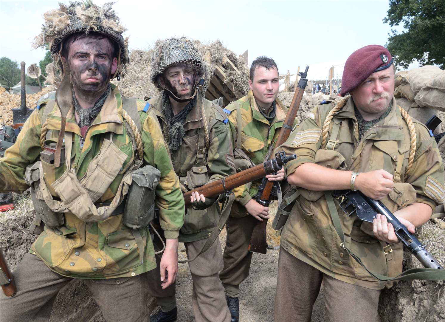 The War and Peace Show, cancelled again this year, was last held in 2019. Picture: Chris Davey