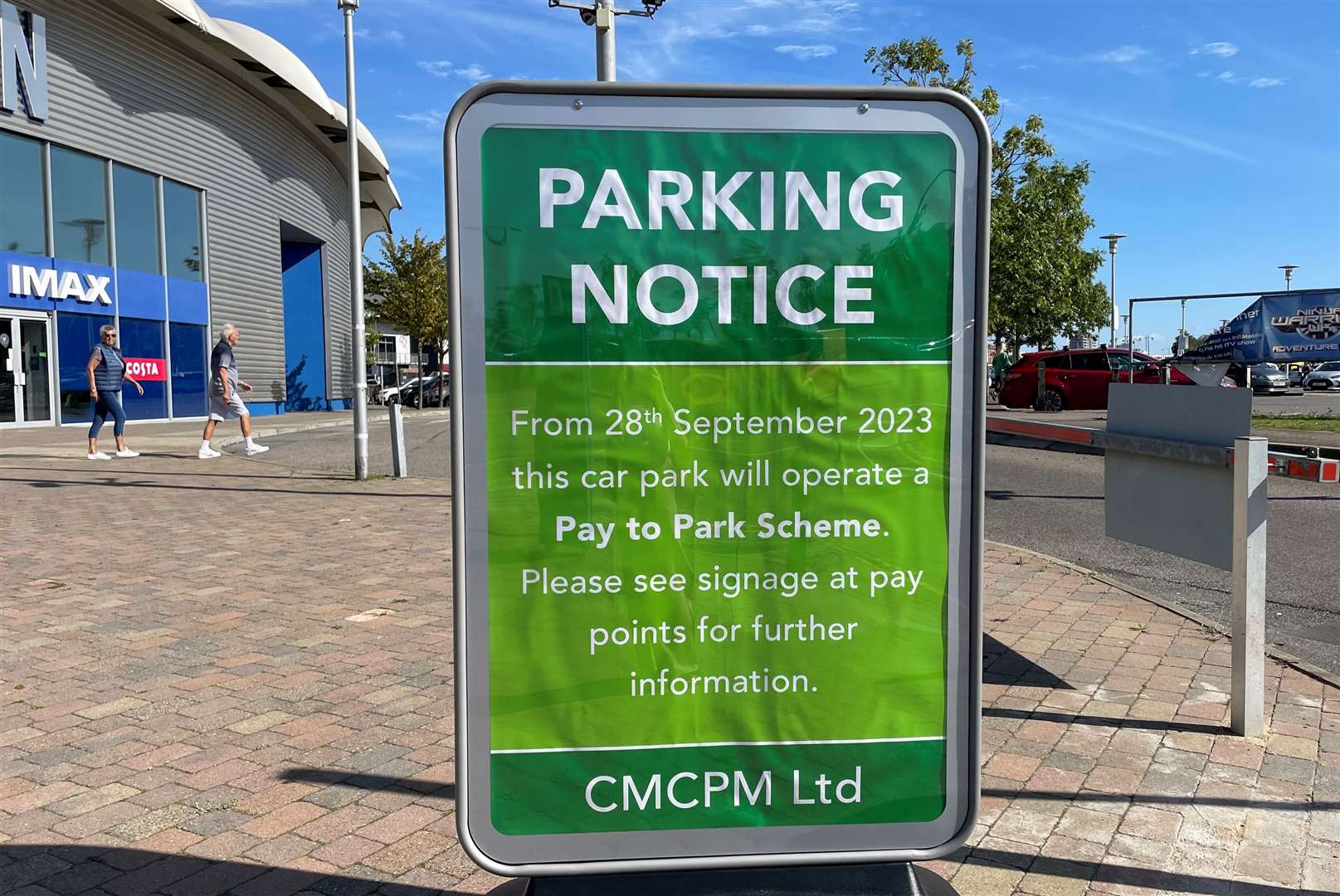 Delays in new parking charge system at Dockside Outlet Centre