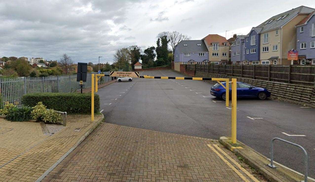 Vere Road car park in Broadstairs will be closed for filming of an advert. Picture: Google