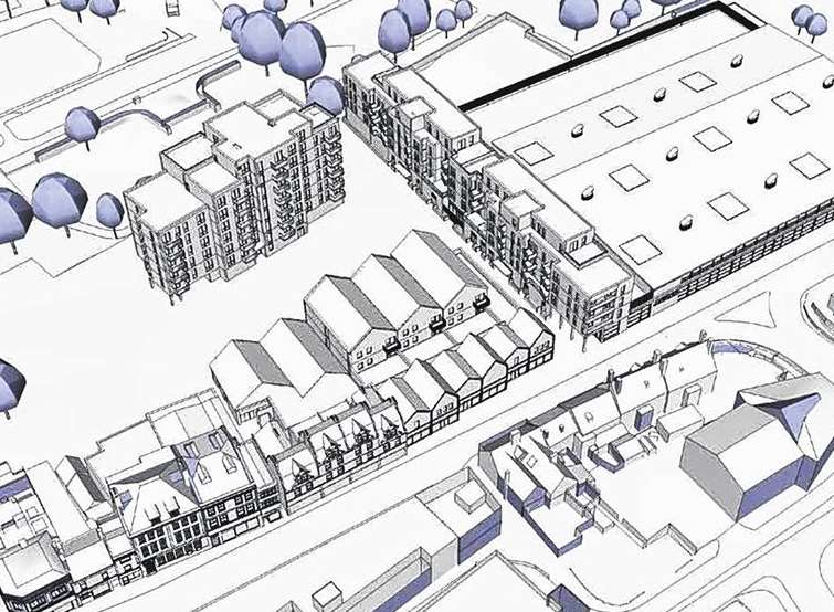 Plans for the new Tesco store and residental properties in Lowfield Street, Dartford have been scrapped