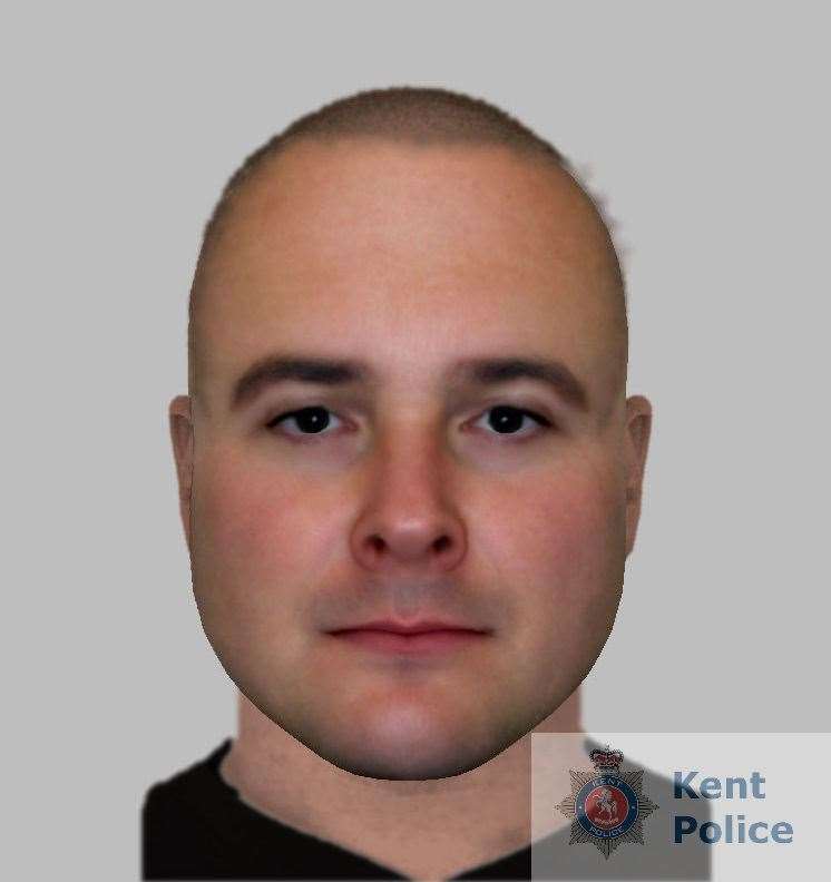 The e-fit following the attempted burglary. Picture: Kent Police