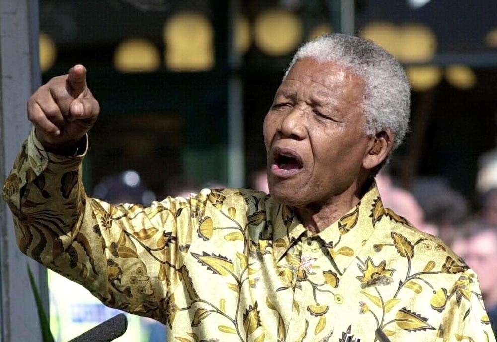 Nelson Mandela, who was president of South Africa (Toby Melville/PA)