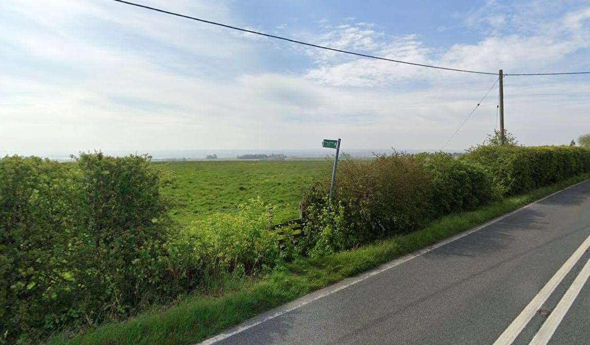 The proposal has been put forward by Gladman Developments Ltd and would see the properties built in Hoo. Picture: Google