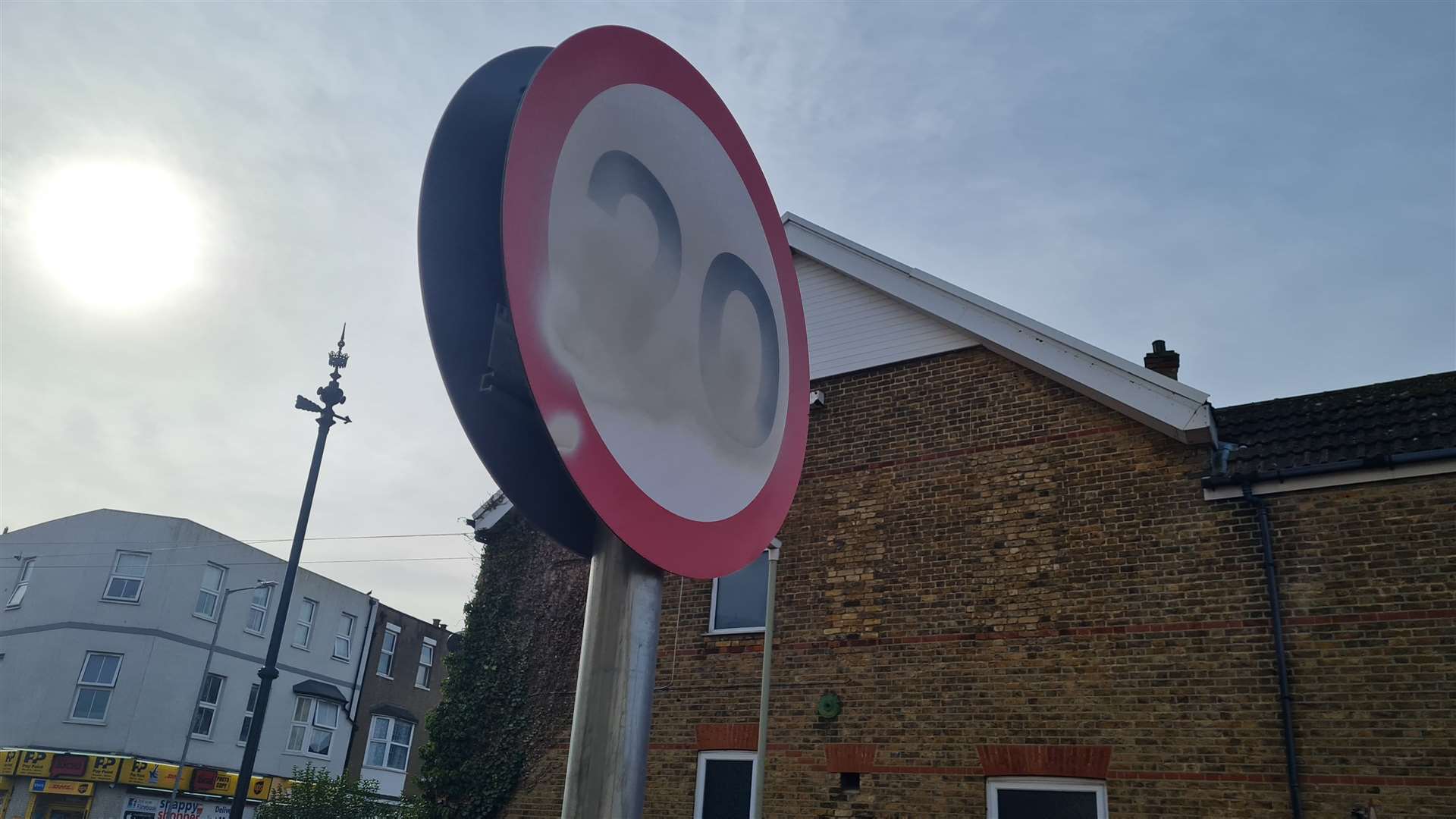 The new 20mph zone in Herne Bay has faced opposition