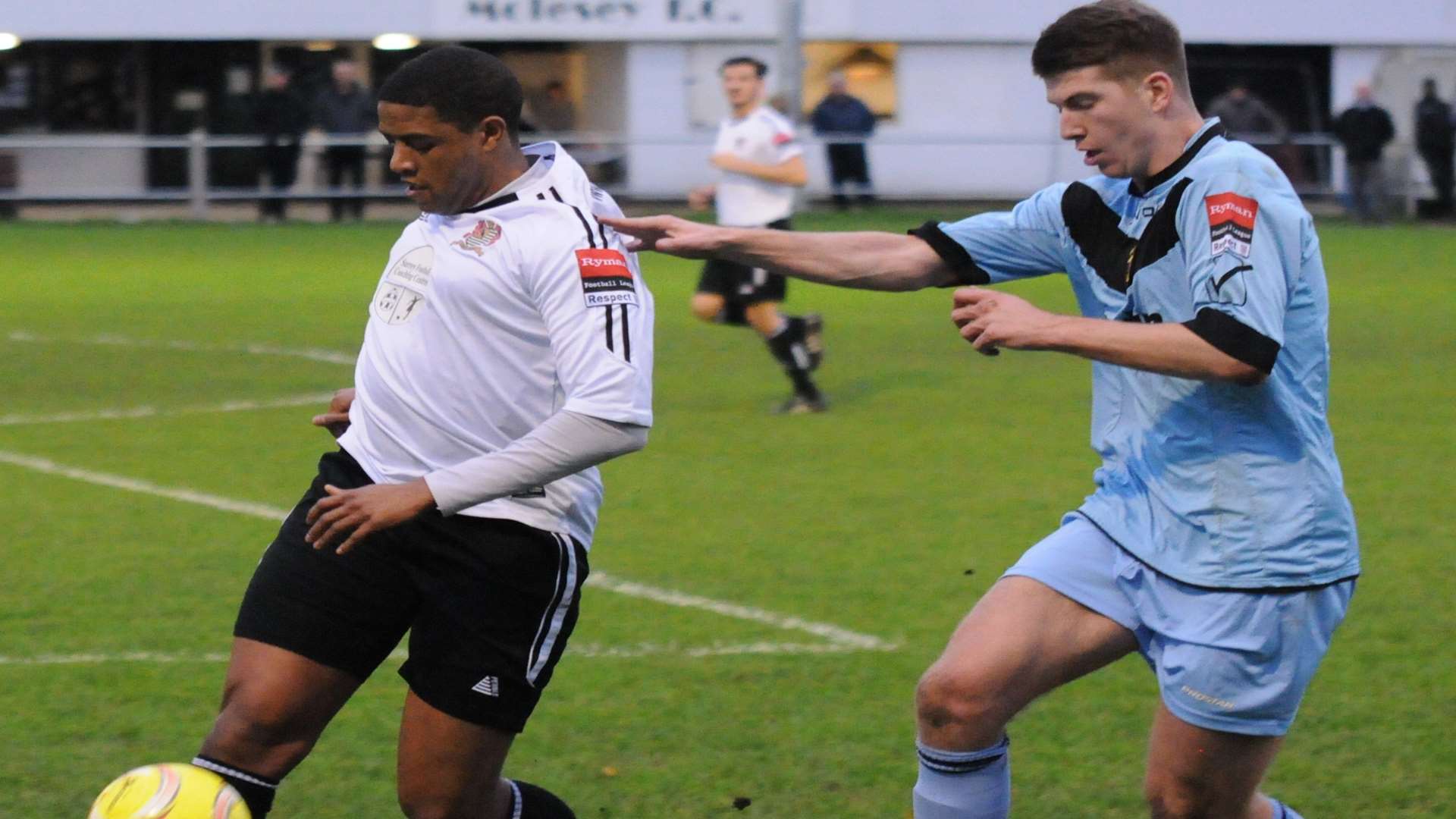 Jordan Wells, right, has given Brickies boss Davis food for thought Picture: Ken Medwyn