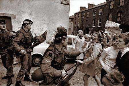 Belfast protest, 1970
