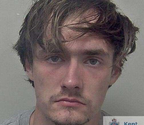 Robert Mills has been jailed for more than eight years for raping the woman in New Romney. Pic: Kent Police