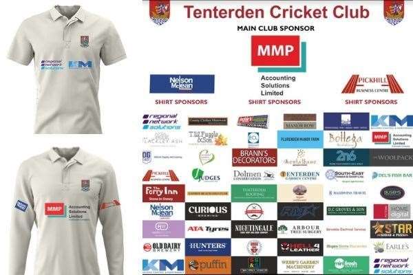 Tenterden Cricket Club have agreed new sponsors ahead of what should have been the start of the 2020 season (34207633)